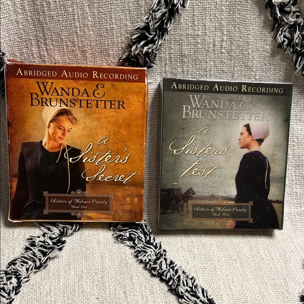 Wanda E. Brunstetter Sisters of Holmes County Book One & Two CD Audiobooks
